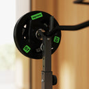 SPORTNOW Multi-Exercise Incline or Flat Weight Bench with Bench Press Rack