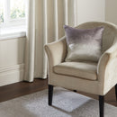 Fusion Ombre Strata Filled Cushion in Chocolate