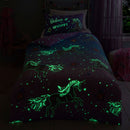 Bedlam Ombre Unicorn Duvet Cover Set in Lilac