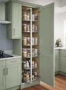 Tall And Narrow 6-Tier Metal Kitchen Pull-out Kitchen Cabinet Basket Shelf