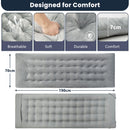 Outdoor Camping Cot Pads Crystal Velvet Sleeping Pads Mattress-Grey