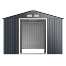 Outdoor Storage Shed With 4 Vents And Double Sliding Door