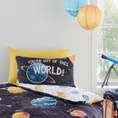 Bedlam Outer Space Duvet Cover Set in Black