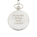 Personalised Pocket Fob Watch