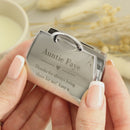 Personalised Handbag Compact Mirror
