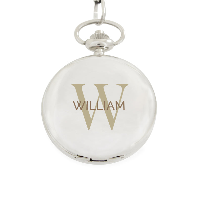 Personalised Birthday Big Age Pocket Fob Watch