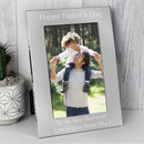 Personalised Potrait Silver 4x6 Photo Frame