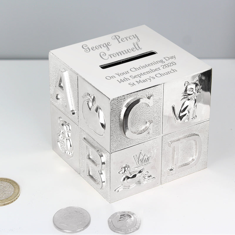 Personalised ABC Money Box