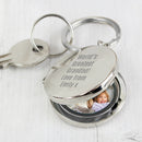 Personalised Round Photo keyring