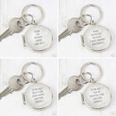 Personalised Round Photo keyring