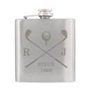 Personalised Golf Hip Flask