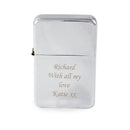 Personalised Silver Lighter