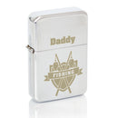 Personalised Fishing Crest Lighter