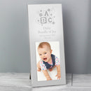 Personalised ABC Small 2x3 Silver Photo Frame
