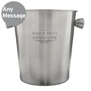Personalised Stainless Steel Ice Bucket