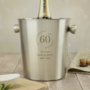 Personalised Birthday Stainless Steel Ice Bucket