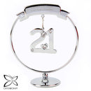 Personalised Crystocraft 21st Celebration Ornament