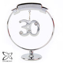 Personalised Crystocraft 30th Celebration Ornament