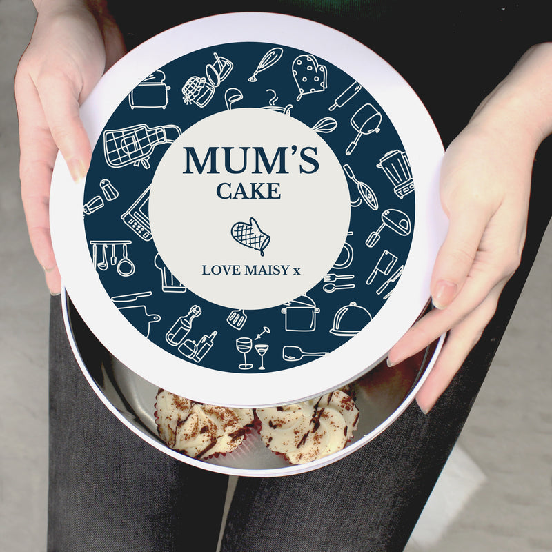 Personalised Cake Tin