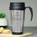 Personalised Head Gardener Travel Mug