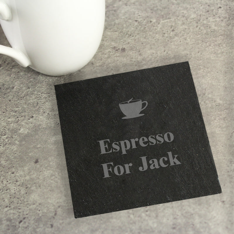 Personalised Slate Coaster