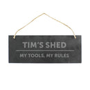 Personalised Hanging Slate Sign