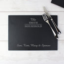 Personalised Slate Rectangle Placemat