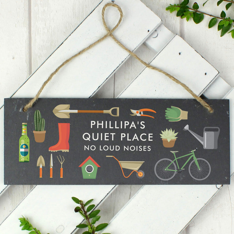 Personalised Slate Garden Sign