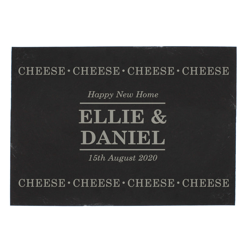 Personalised Slate Cheese Board
