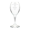 Personalised Birthday Craft Wine Glass