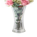 Personalised Sentiments Glass Vase