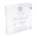 Personalised Anniversary Crystal Token