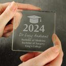 Personalised Graduation Crystal Token