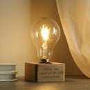 Personalised LED Bulb Small Lamp