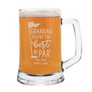 Personalised Best By Par Tankard