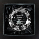 Personalised Diamond Paperweight
