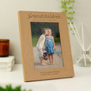 Personalised Grandchildren 5x7 Wooden Photo Frame