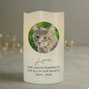 Personalised Photo Upload LED Candle