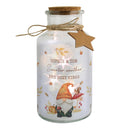 Personalised Autumn Gonk LED Light Up Jar