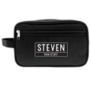Personalised Black Toiletry Bag