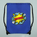 Personalised Super Hero Blue Kit Bag