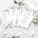 Personalised Botanical Wedding Save the Dates Pack of 36