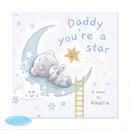 Personalised Tiny Tatty Teddy Daddy You're A Star Poem Book