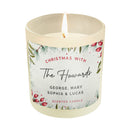 Personalised Christmas With... Scented Jar Candle
