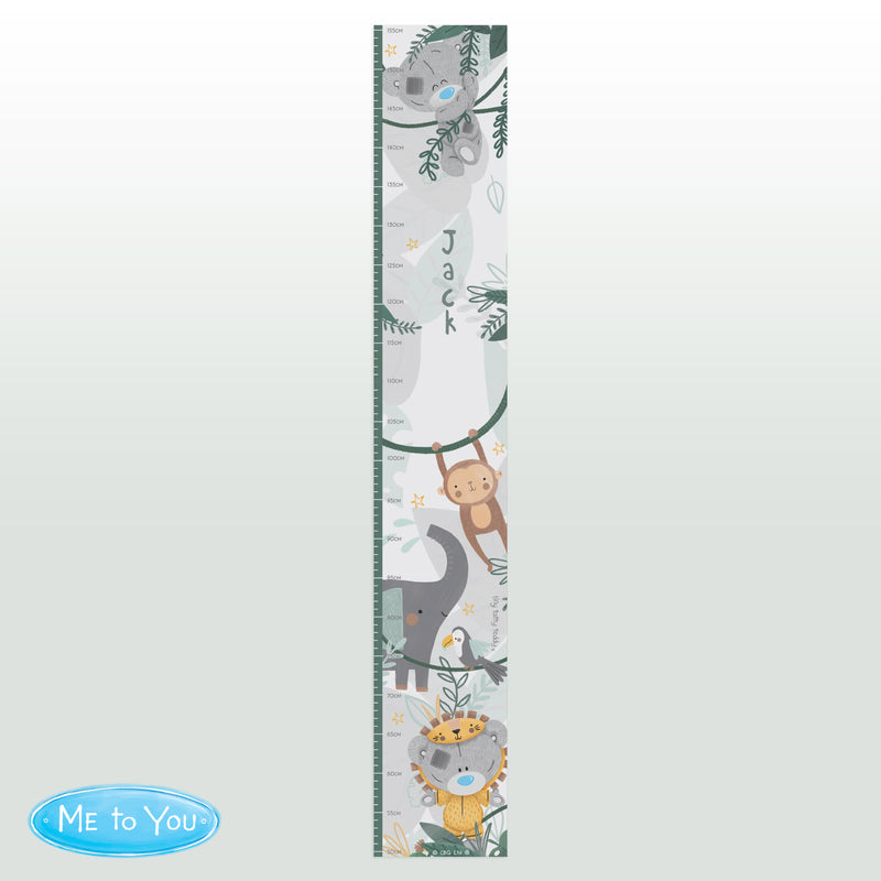Personalised Tiny Tatty Teddy Animals Height Chart