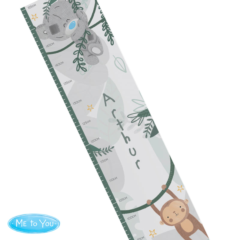 Personalised Tiny Tatty Teddy Animals Height Chart