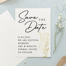 Personalised Wedding Save the Dates Pack of 36