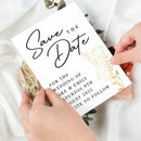 Personalised Wedding Save the Dates Pack of 36