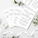 Personalised Set of 36 Wedding Save the Dates