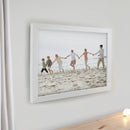 Personalised Photo Upload White Poster Frame
